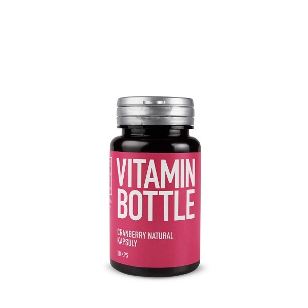 Vitamin-Bottle Cranberry Natural 30 kapslí